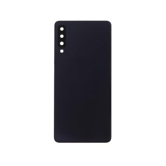 Back Cover+Camera Lens Samsung Galaxy A7 2018/A750 Black